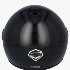 VITO Jet Loreto scooterhelm glanszwart><noscript><img width=