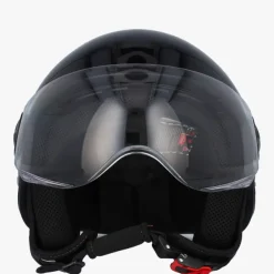 VITO Jet Loreto scooterhelm glanszwart><noscript><img width=