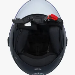 VITO Jet Moda Bambino Matt Black Kinderhelm>DAMES Vespa Helmen|Kinder Scooterhelmen