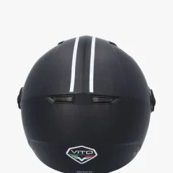 VITO Jet Moda Bambino Matt Black Kinderhelm><noscript><img width=