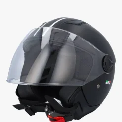 VITO Jet Moda Bambino Matt Black Kinderhelm><noscript><img width=