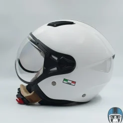 VITO Jet Moda Glans Wit>DAMES Vespa Helmen|Jethelmen