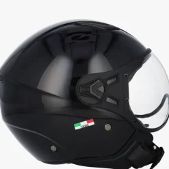 VITO Jet Moda Glans Zwart + Zwarte voering><noscript><img width=