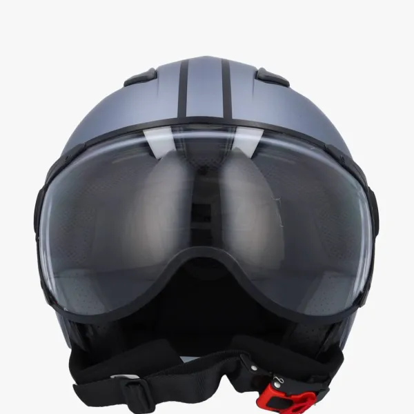 VITO Jet Moda Mat Grijs>DAMES Vespa Helmen|Jethelmen