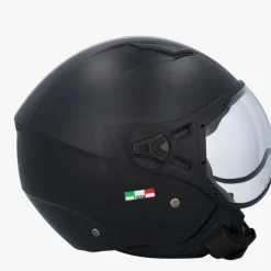 VITO Jet Moda Matzwart Black Edition>DAMES Vespa Helmen|Jethelmen