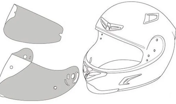 X-Lite Visor Convex X803, X802, X702, X661, X603> Vizieren